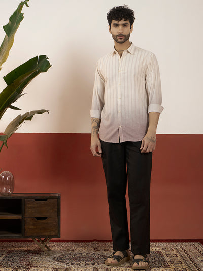 The Gradient Pinstripe Button-Down