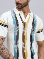 Men’s Short Sleeve Printed Polo Shirt