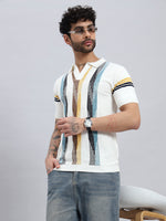 Men’s Short Sleeve Printed Polo Shirt