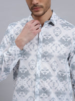 Men’s Cotton Printed Full Sleeve Summer Shirt – Regular Fit