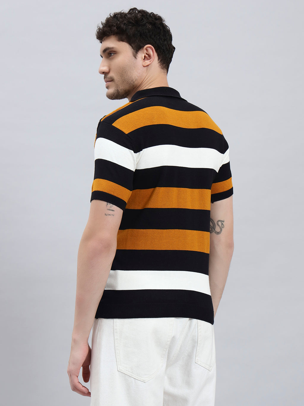 Men’s Cotton Knitted Half Sleeve T-Shirt