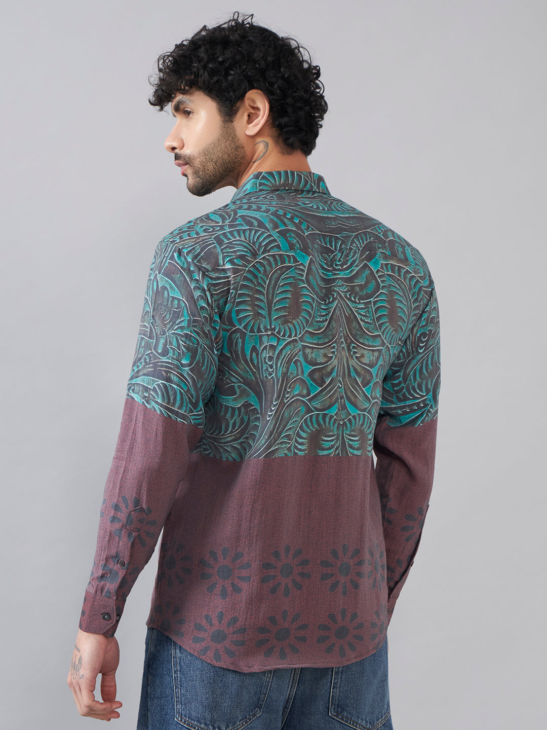 The Pattern Block Dual Print Shirt