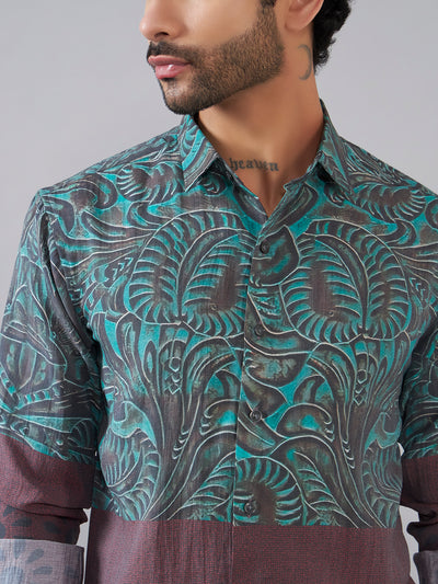 The Pattern Block Dual Print Shirt