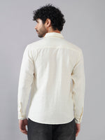 The Ivory Slub Textured Shirt