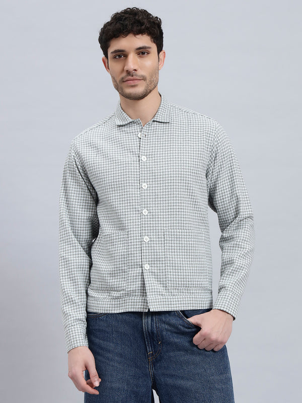 Beige Cotton Shacket