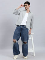 Beige Cotton Shacket