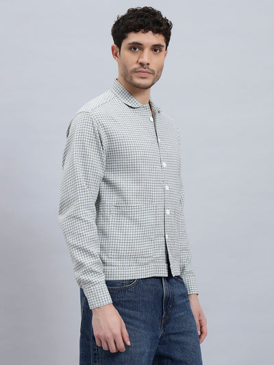 Beige Cotton Shacket