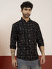 REBELAW Classic Grid Cotton Regular Fit Shirt