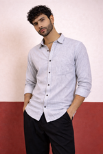 Striped Cotton Regular Fit Shirt