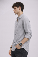 Urban Texture Cotton Regular Fit Shirt