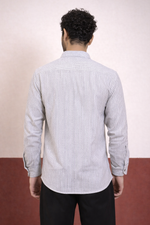 Striped Cotton Regular Fit Shirt