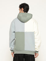 Men’s Colour Block Patch Hoodie – Full Sleeve