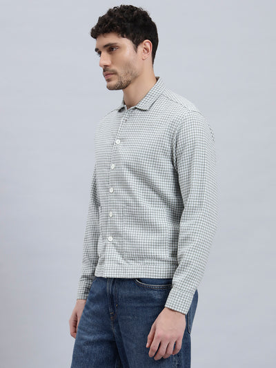 Beige Cotton Shacket